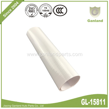 PVC Coated Tarpaulin For Curtain Side Trailers White